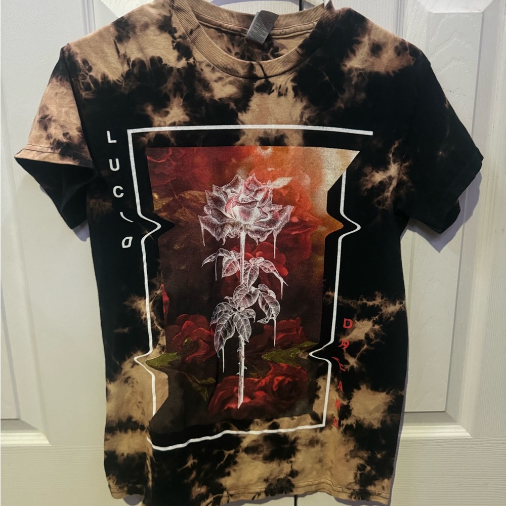 Bleach Tie Dye Graphic Tee
